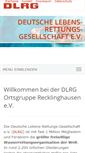 Mobile Screenshot of dlrg-re.de